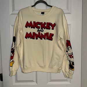 NWOT Mickey & Minnie Sweatshirt